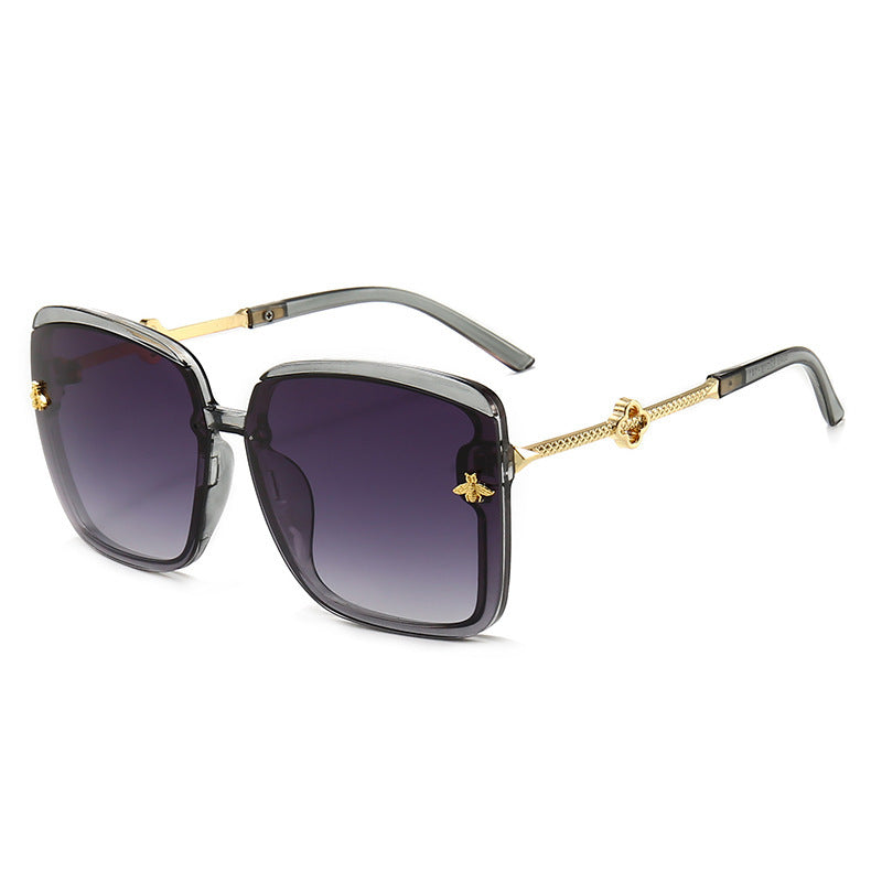 Luxe Oversized Square Frame Sunglasses Stornfield