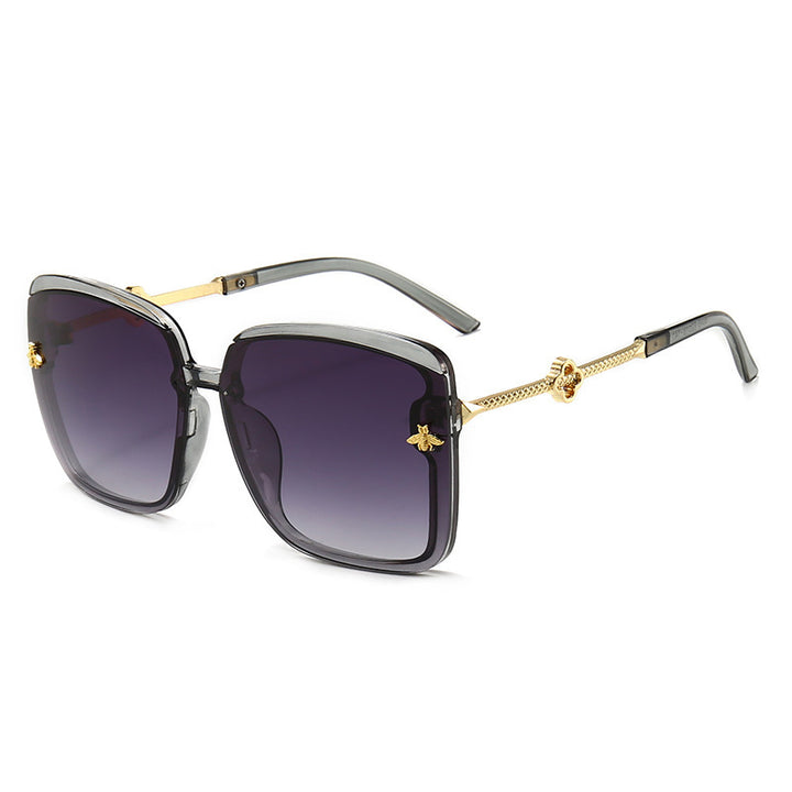 Luxe Oversized Square Frame Sunglasses Stornfield