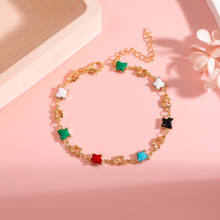 Colorful Star Charm Bracelet Stornfield
