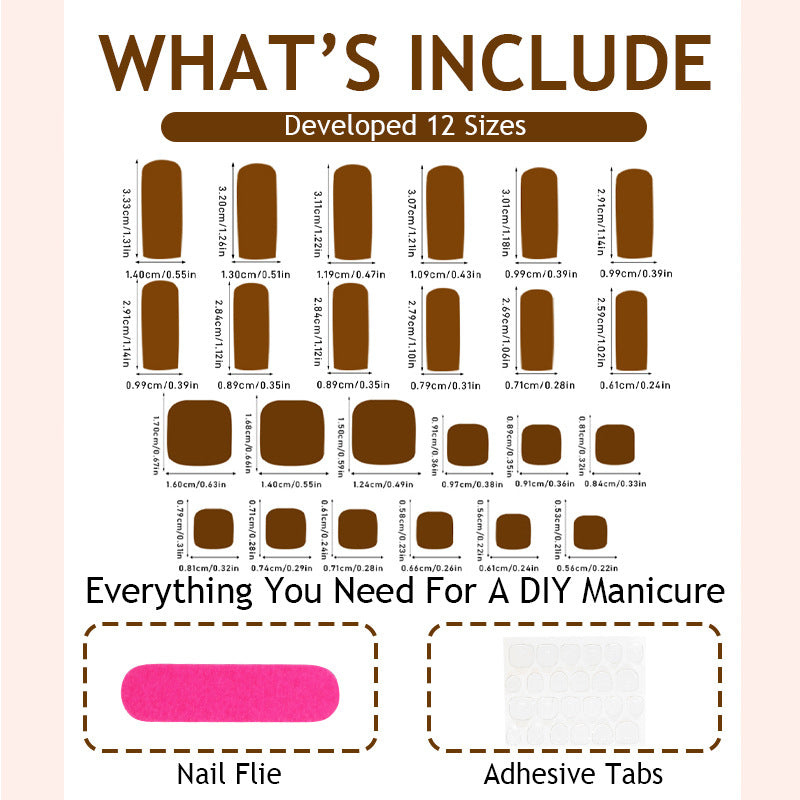 Acrylic nail set with creative speckles and elegant shape Stornfield