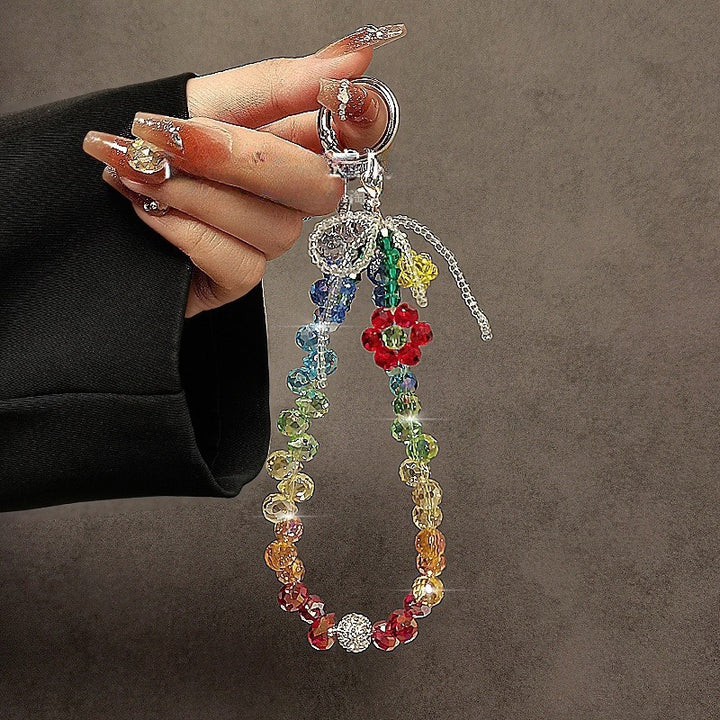 Colorful Beaded Charm Keychain Stornfield