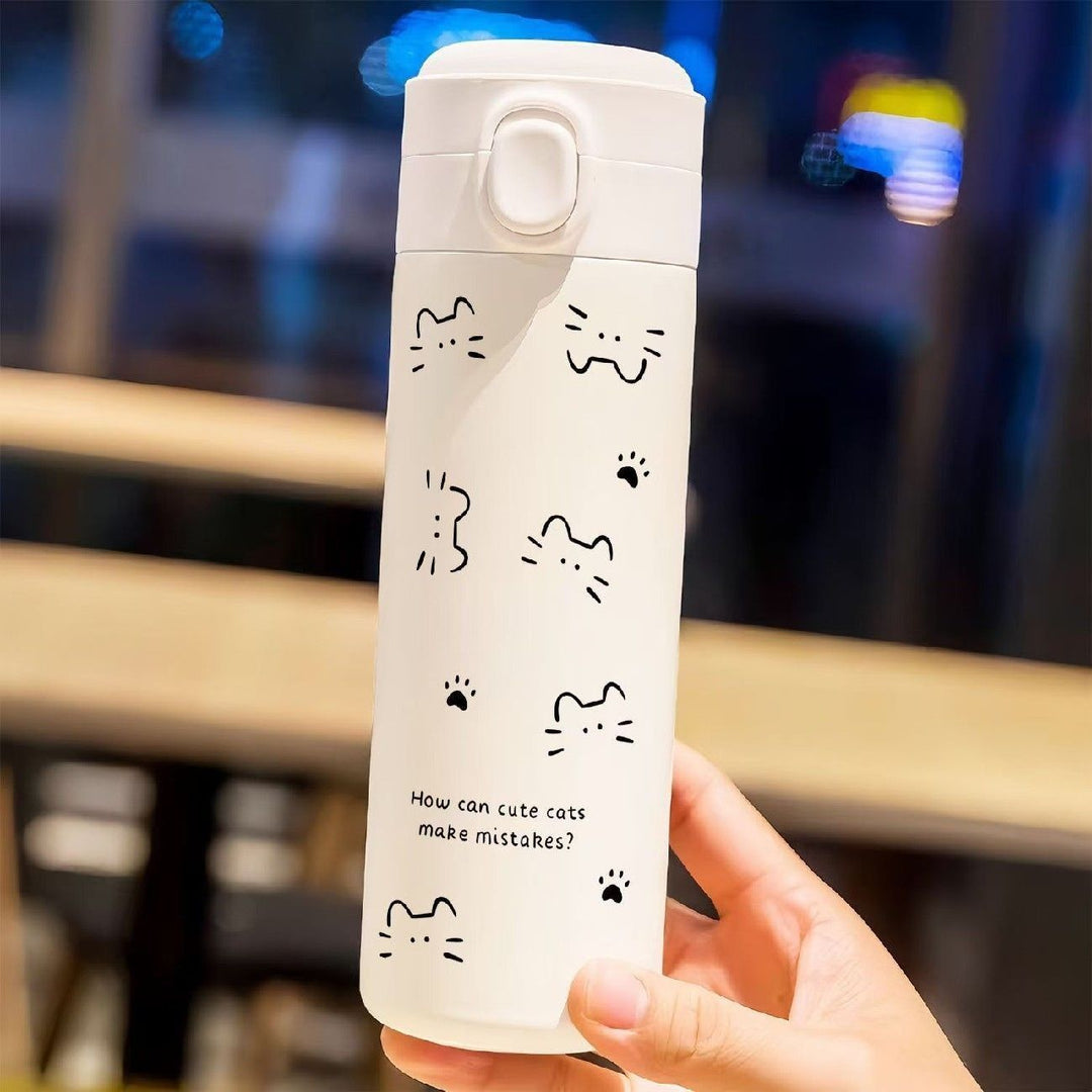 Women's Insulated Drinking Bottle with Charming Hello Kitty Design Stornfield