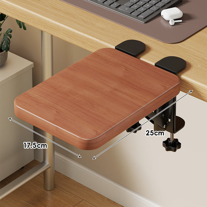 Extra-Wide Low-Profile Under-Desk Slide-Out Keyboard and Mouse Platform
