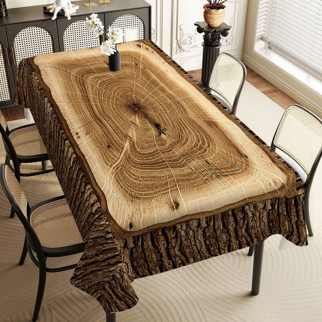 Decorative Stone Pattern Tablecloth