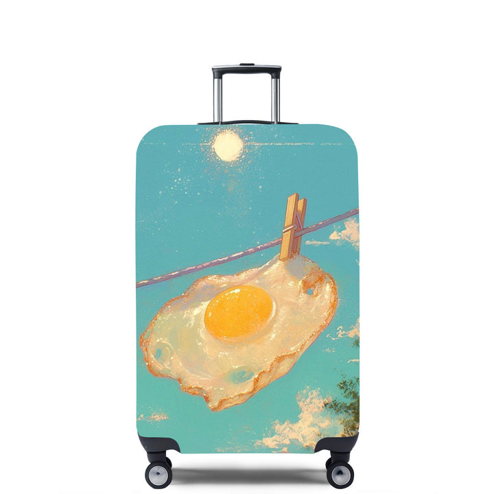 Women's Hard Shell Suitcase with Unique Illustrative Design Stornfield