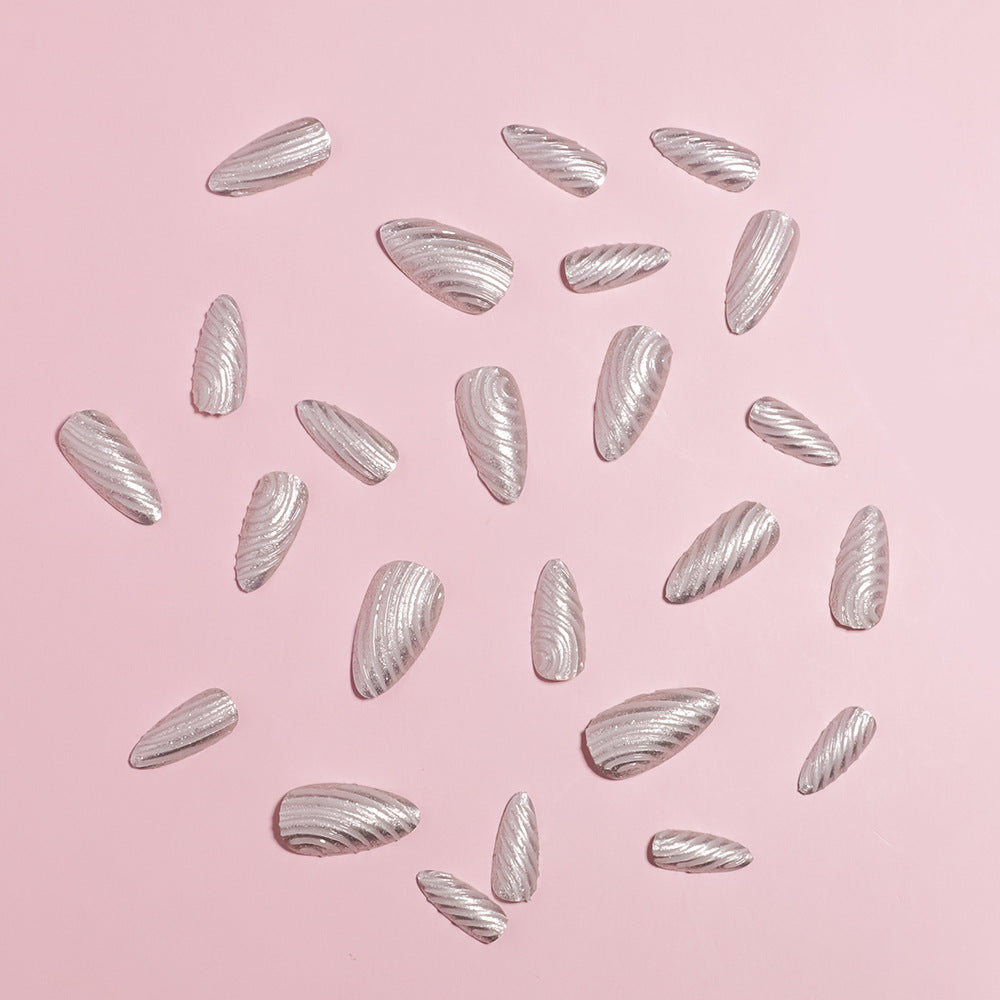Sculpted Press-On Nail Art Stornfield
