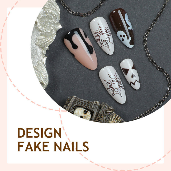 Holiday-Inspired Gothic Nail Art Set