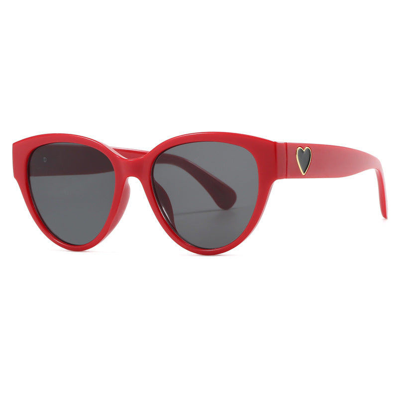 Women's Cat-Eye Sunglasses with Luxurious Leopard Print and Charming Details Stornfield