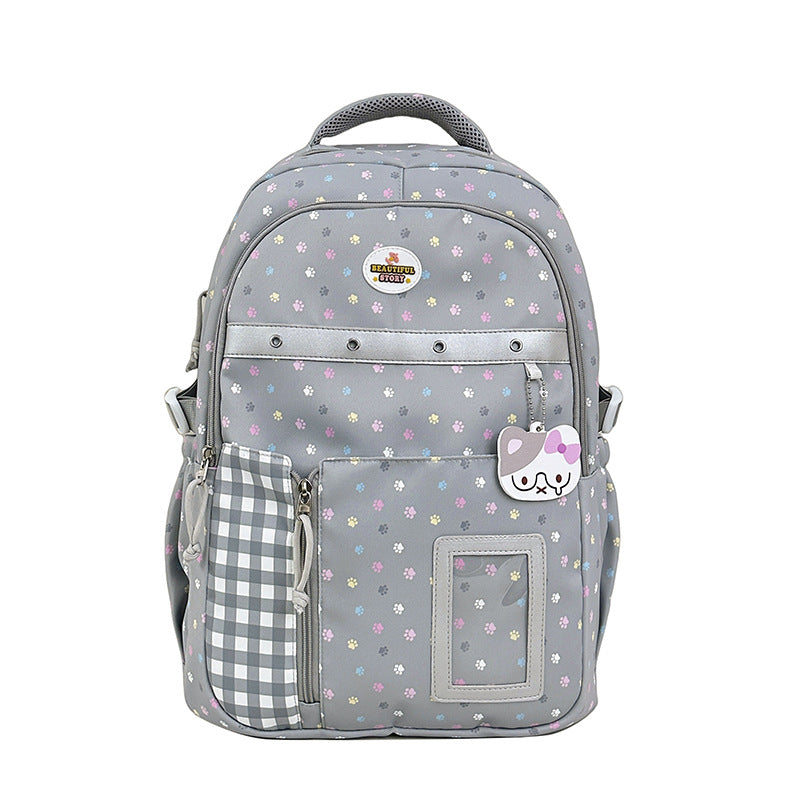 Floral Patterned Multi-Pocket Backpack Stornfield