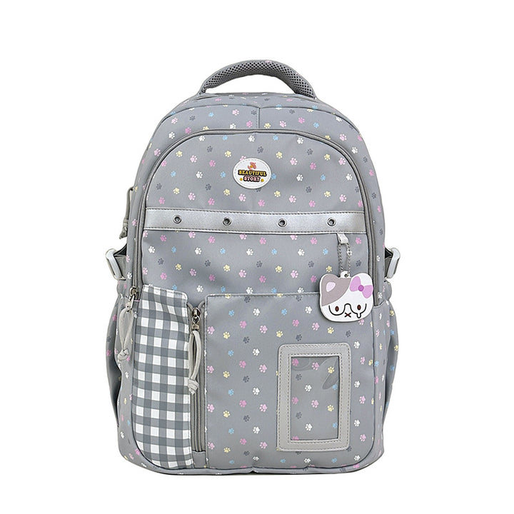 Floral Patterned Multi-Pocket Backpack Stornfield