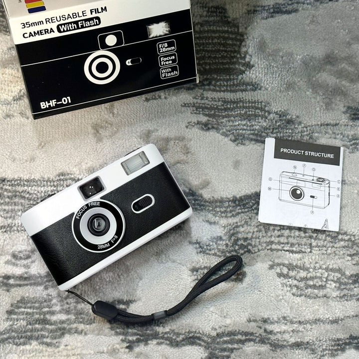 Focus-Free 35mm Reusable Film Camera Stornfield