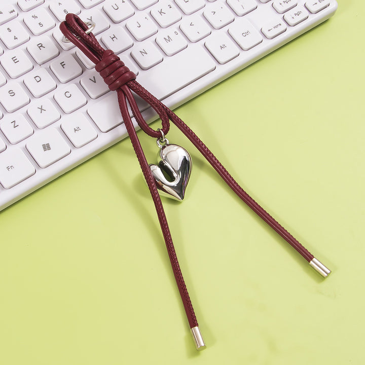 Heart-Shaped Charm Keychain Stornfield