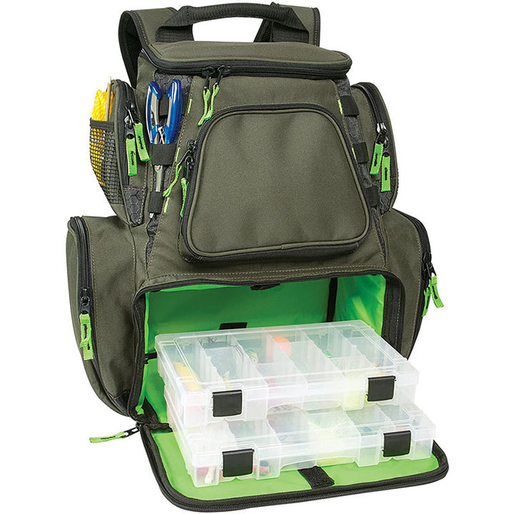 Multi-Compartment Fishing Gear Storage Backpack Stornfield