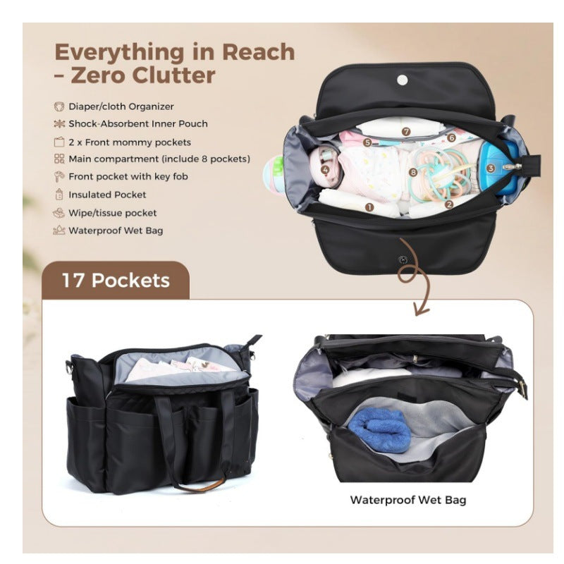 Functional diaper bag Stornfield