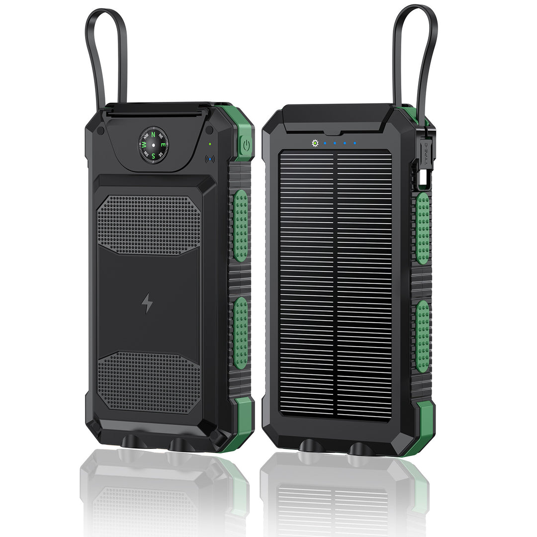 Solar-powered power bank with advanced protection technology Stornfield