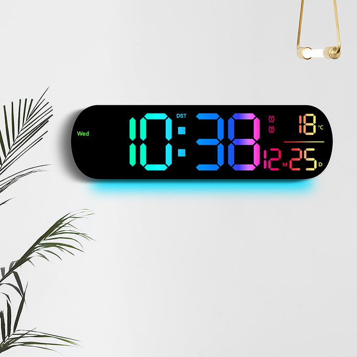 Digital LED Alarm Clock with Multifunctional Display Stornfield