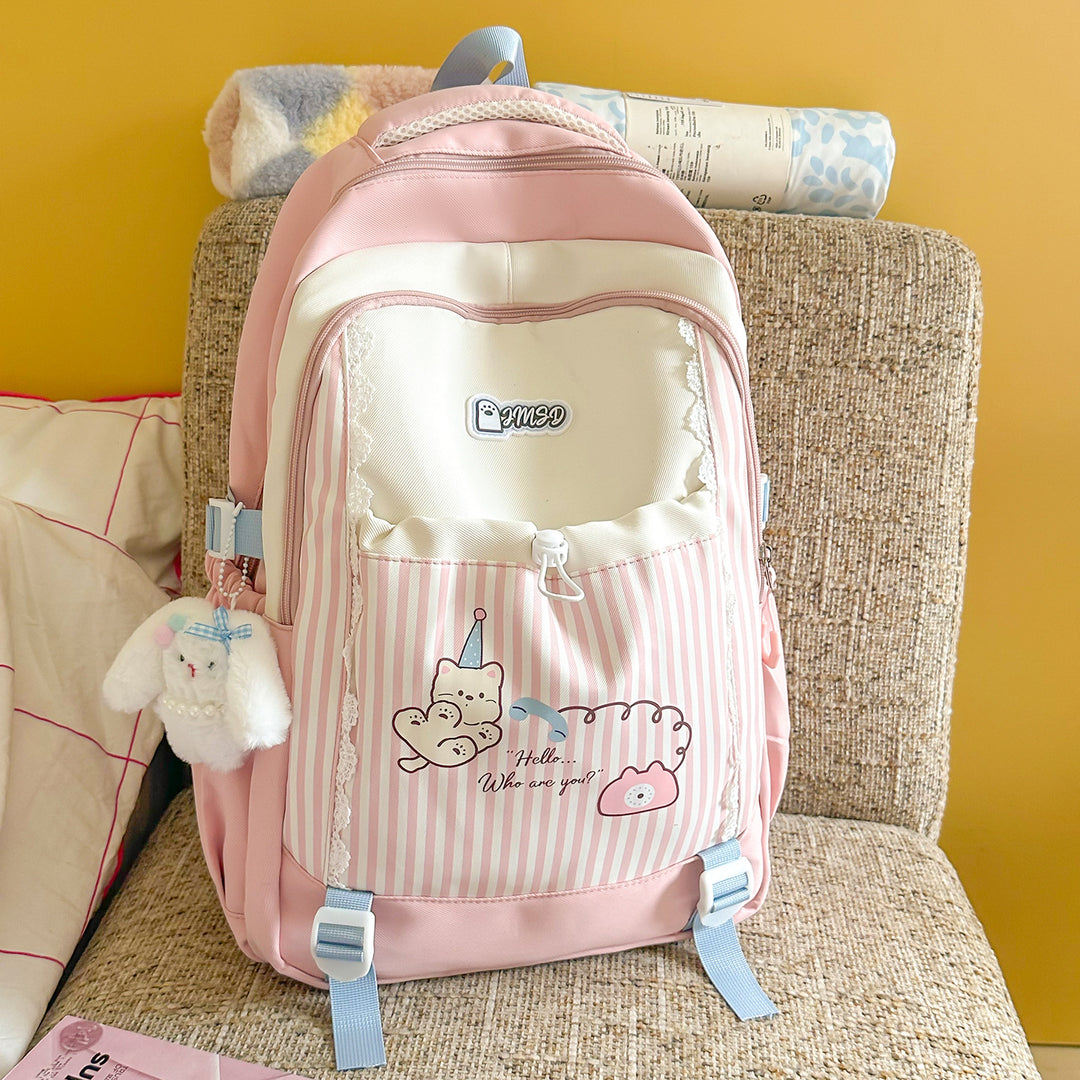 Fun Illustrated Character Backpack Stornfield