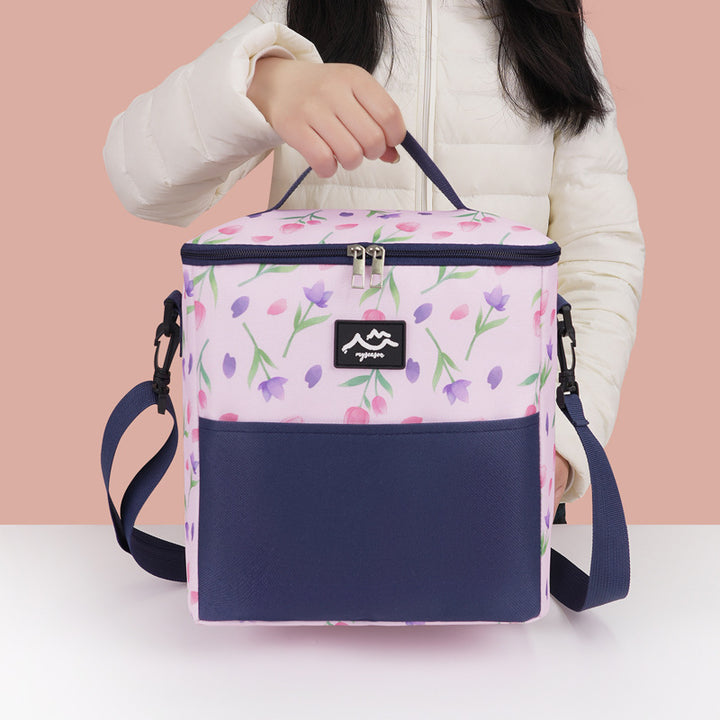 Insulated Floral Lunch Cooler Stornfield