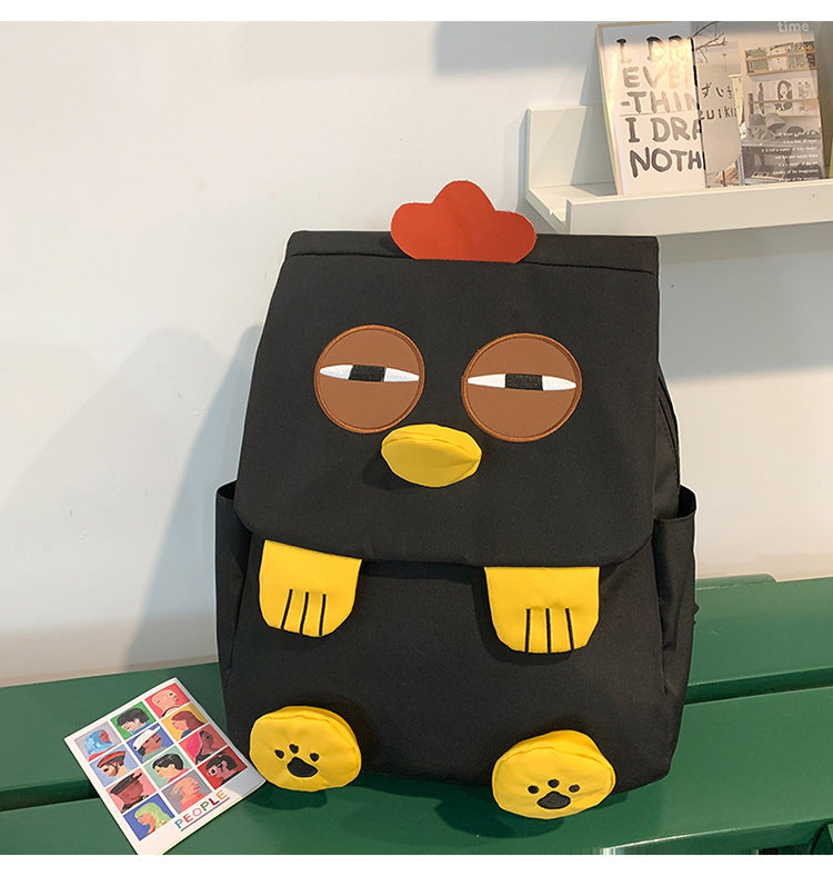 Cute Chicken-Themed Plush Backpack Stornfield
