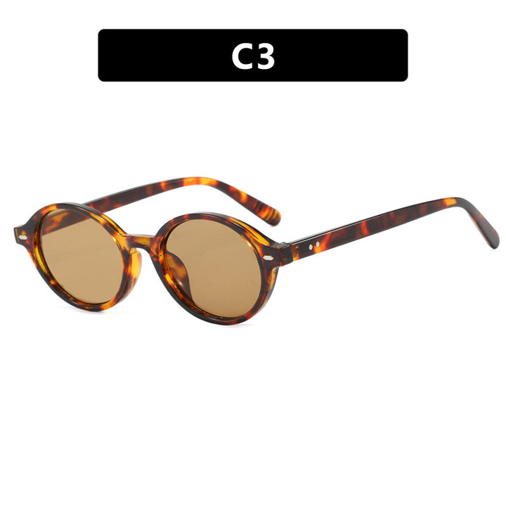 Women's round sunglasses with modern design and polarized lenses Stornfield