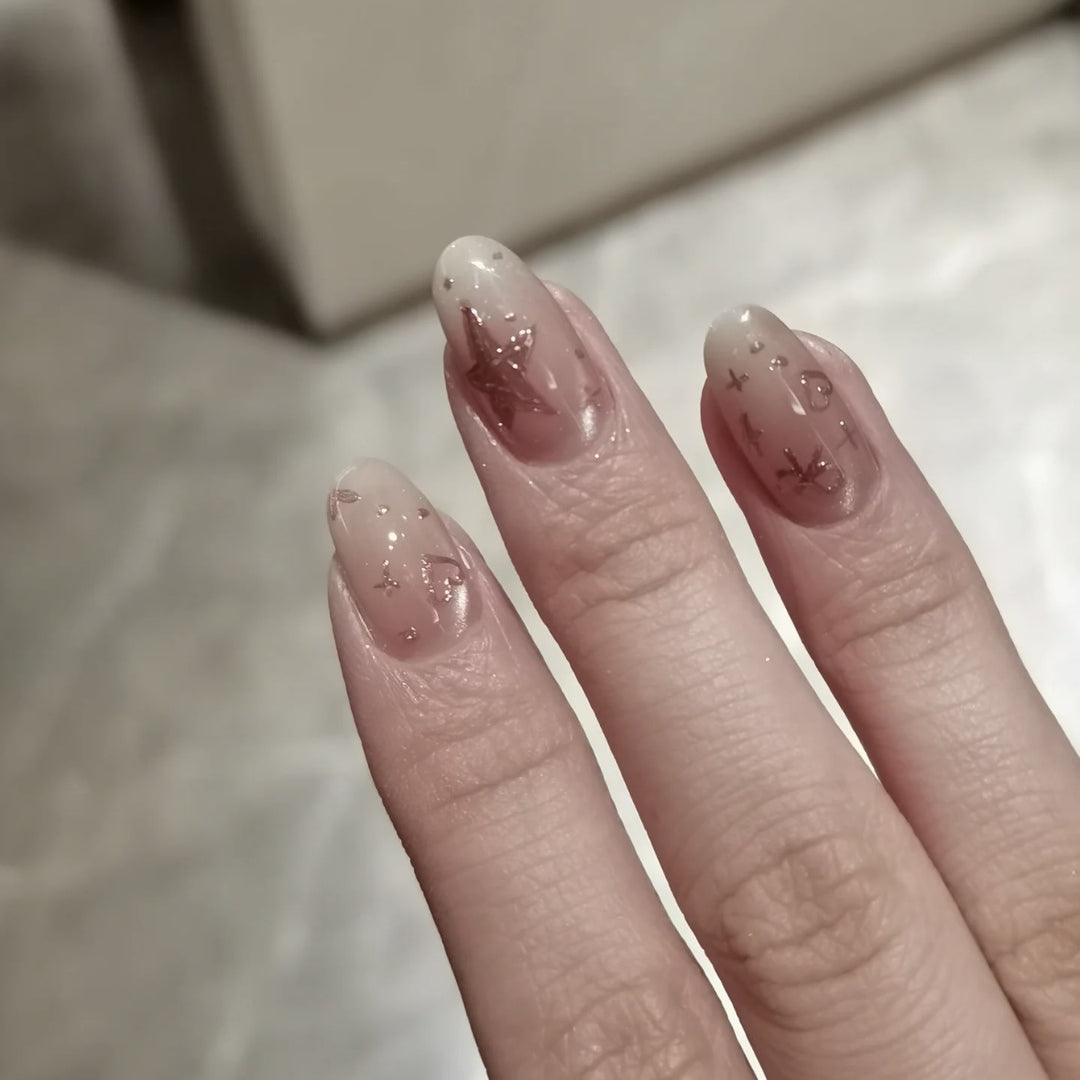 Decorative Nail Art Press-On Nails