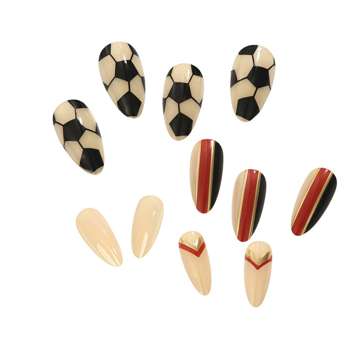 Creative Football Nail Art Stornfield