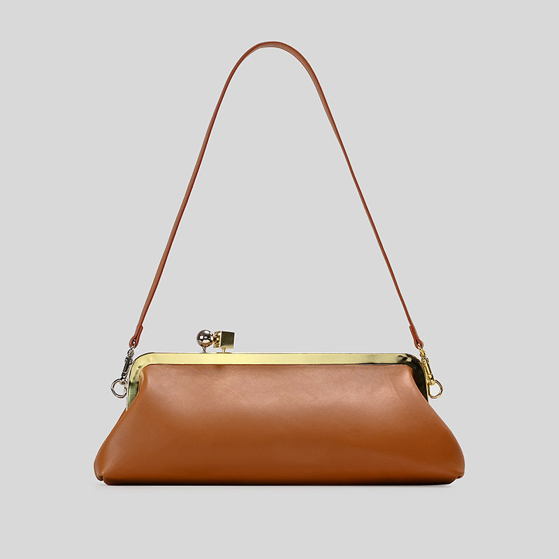 Elegant Patent Leather Evening Handbag