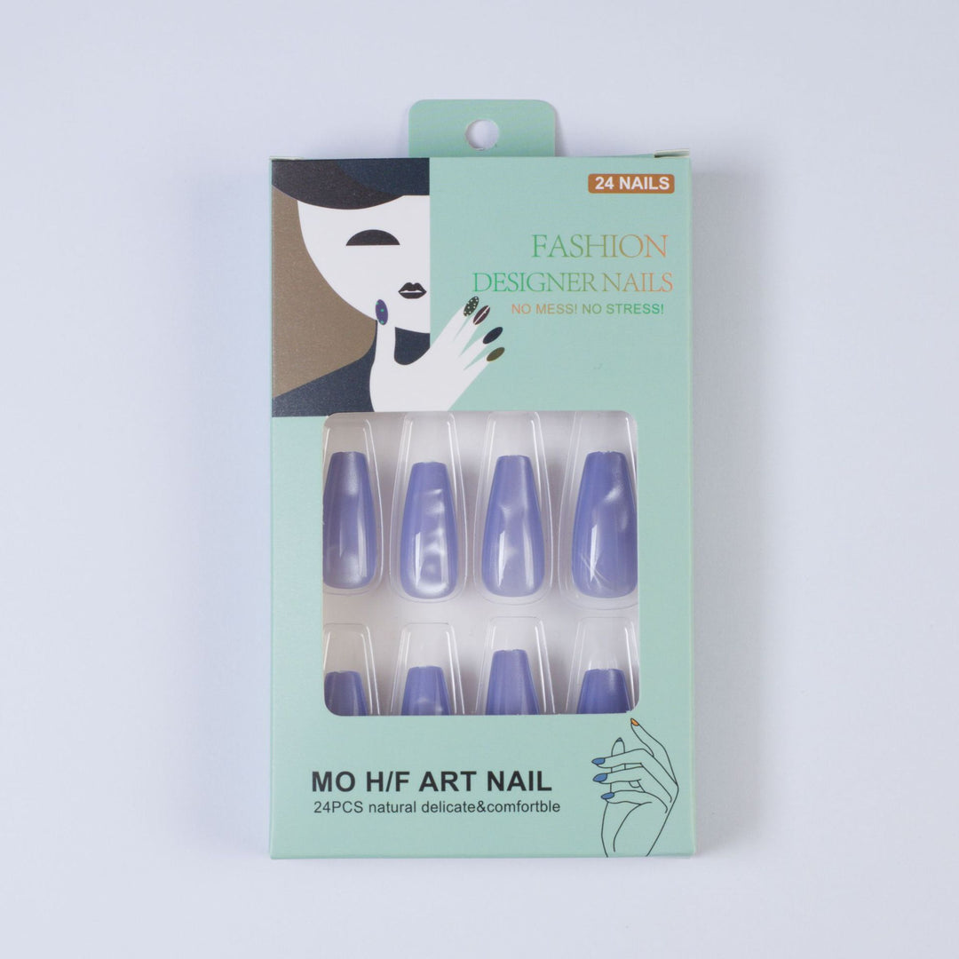 Acrylic nails in elegant stiletto design Stornfield