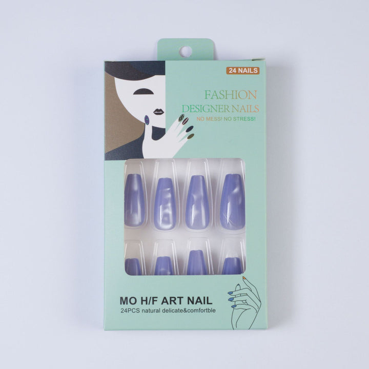Acrylic nails in elegant stiletto design Stornfield