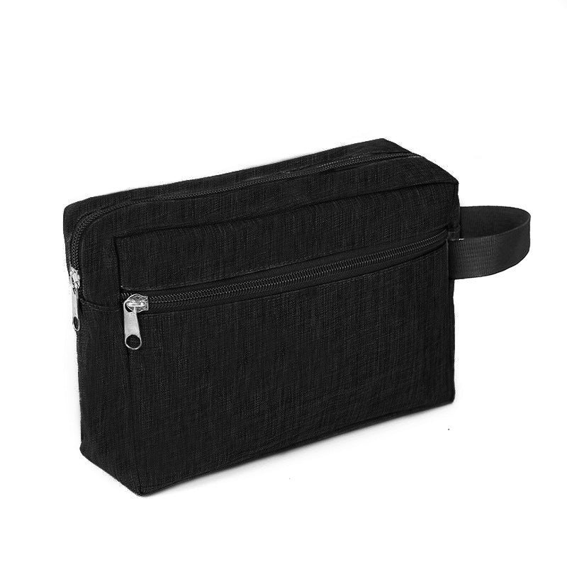 Cosmetic bag with multiple compartments and secure zipper Stornfield