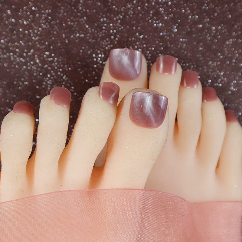 Decorative Press-On Toenail Art Set Stornfield