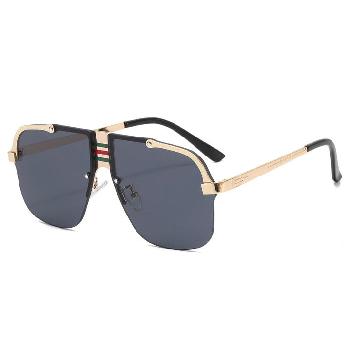Women's Oversized Sunglasses with unique gradient lenses and striking metal frame Stornfield