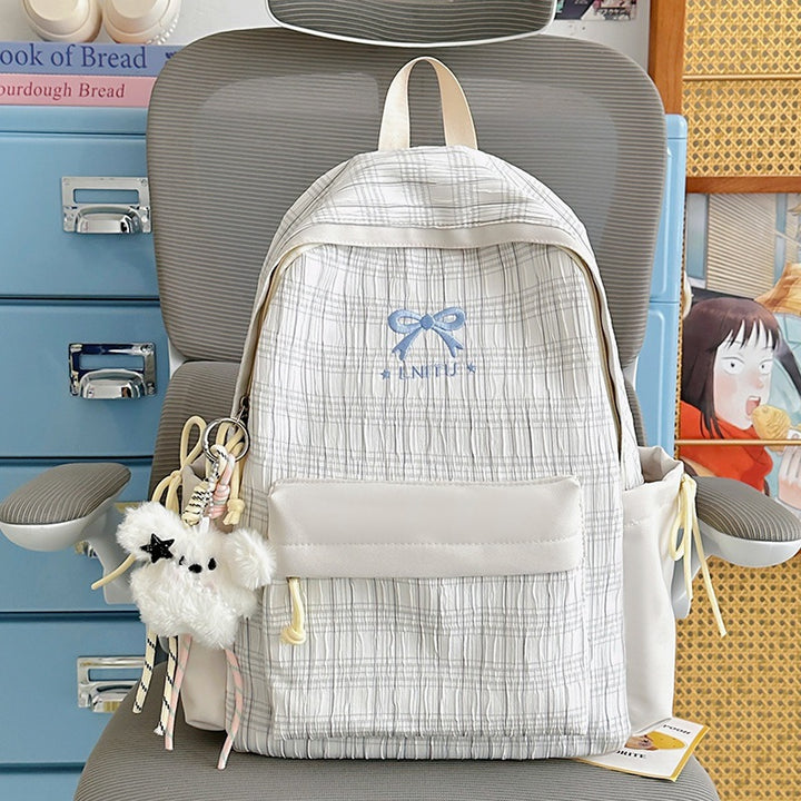 Checked Patterned Casual Backpack Stornfield