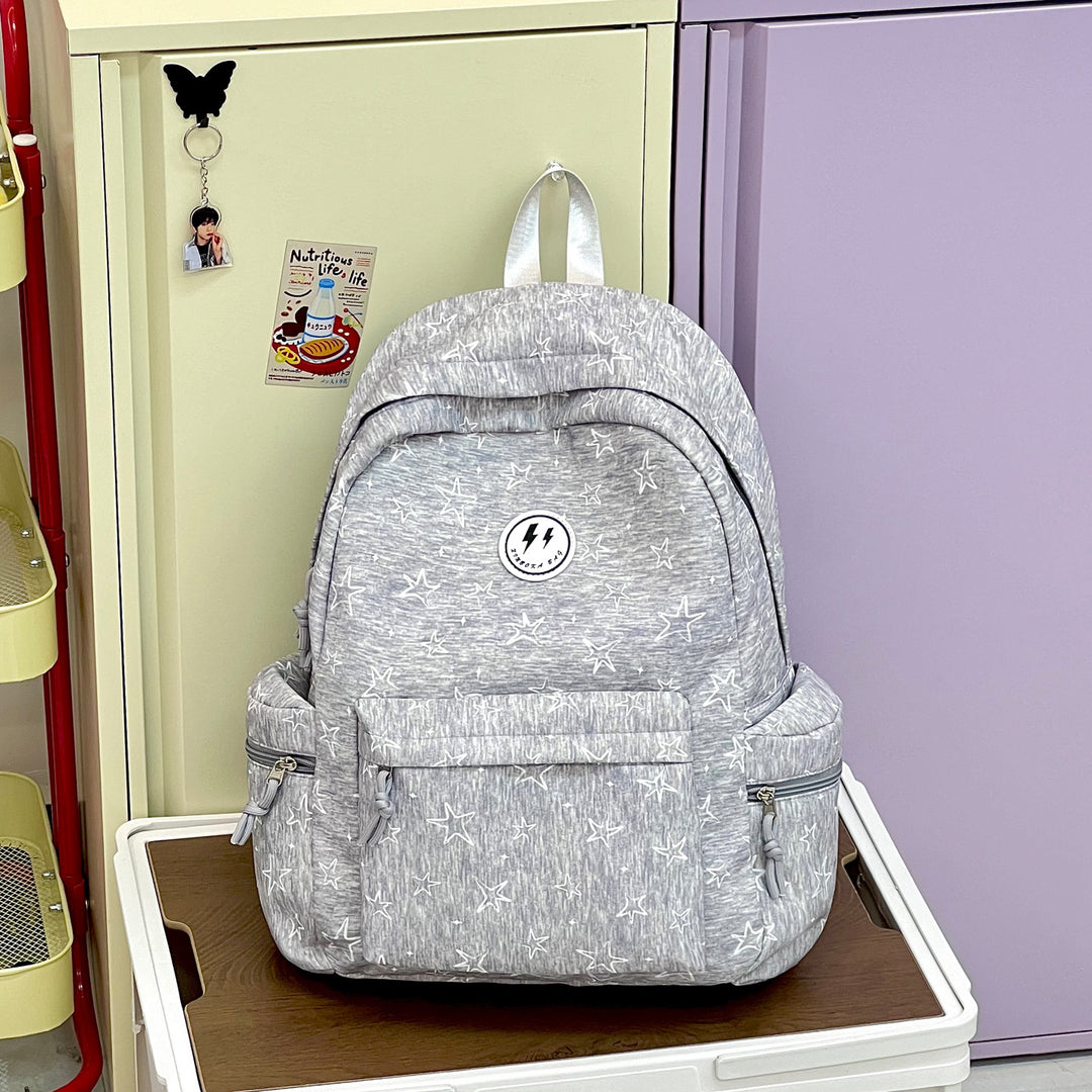 Fun Star-Accent Casual Backpack Stornfield