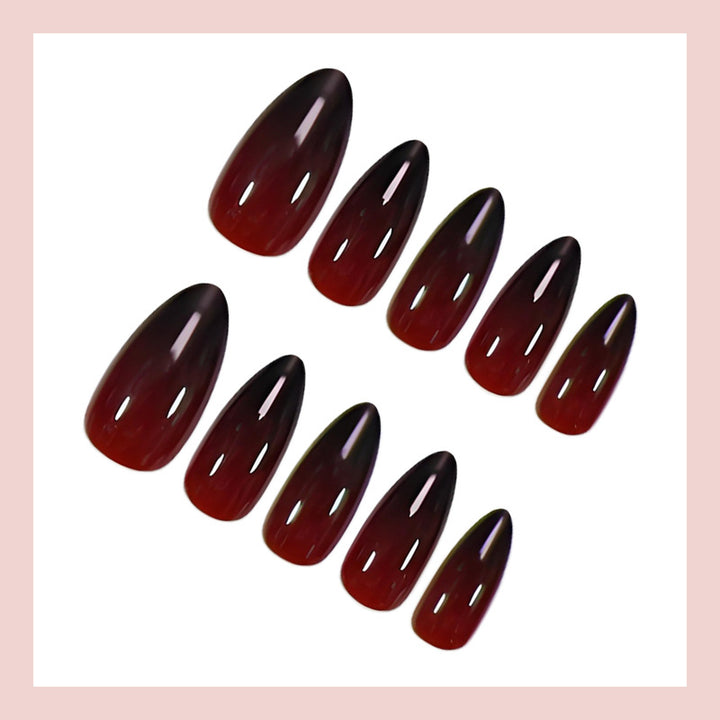 Elegant Artificial Nails with Shine Stornfield