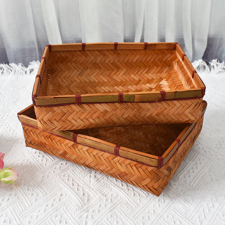 Handcrafted Woven Storage Tray Stornfield