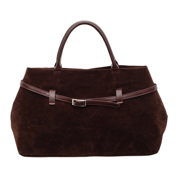 Elegant Suede Tote Bag