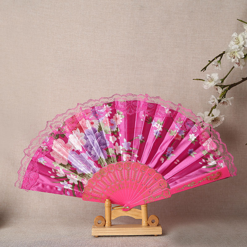Women elegant handmade fan Stornfield