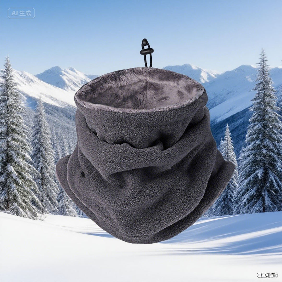 Ladies Fluffy Winter Reversible Scarf Stornfield