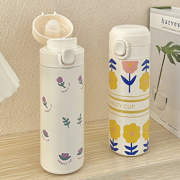 Women's Insulated Drinking Bottle with Innovative Leak Proof Stornfield