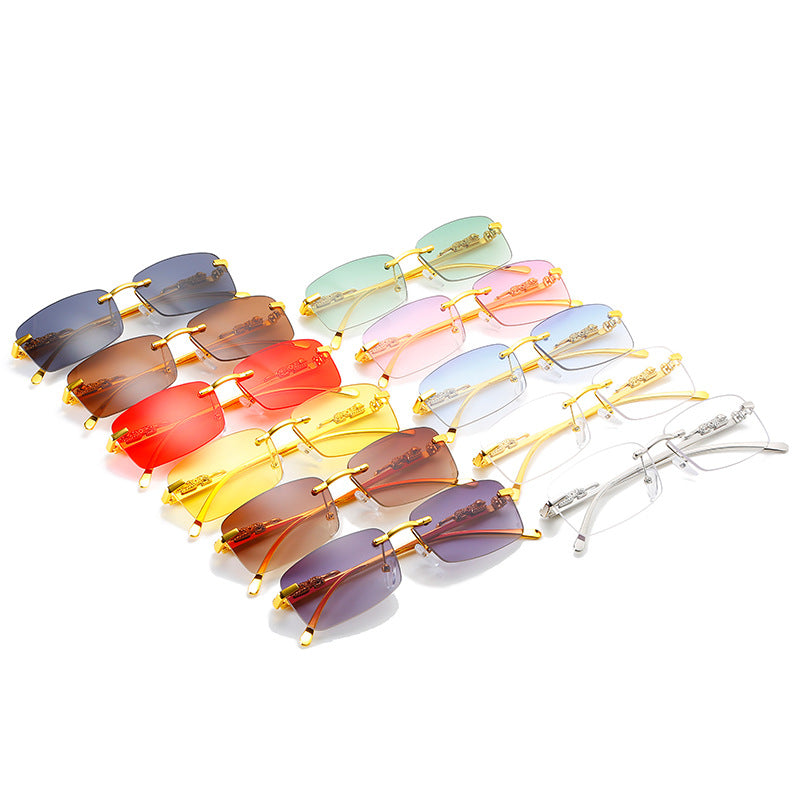 Women's fashionable sunglasses with ornate decorations Stornfield