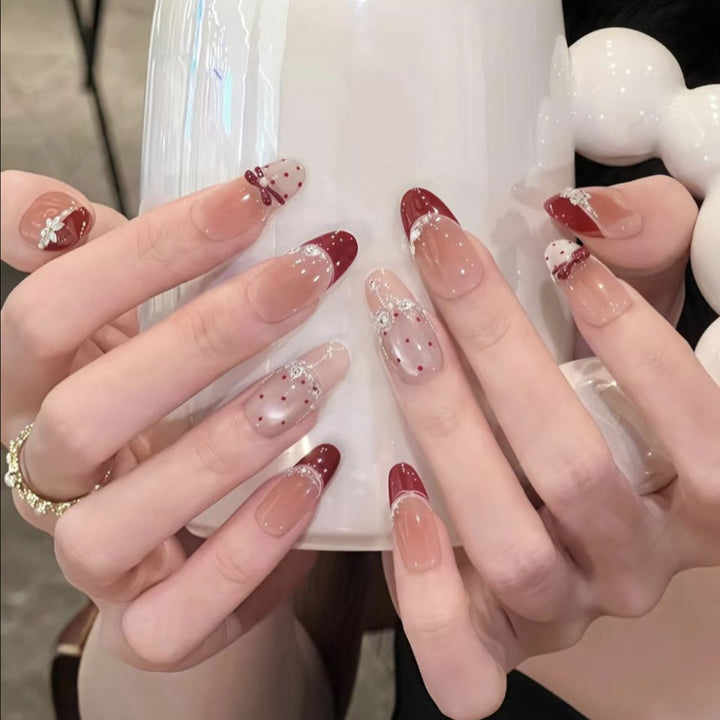 Decorative Holiday-Themed Press-On Nail Set Stornfield