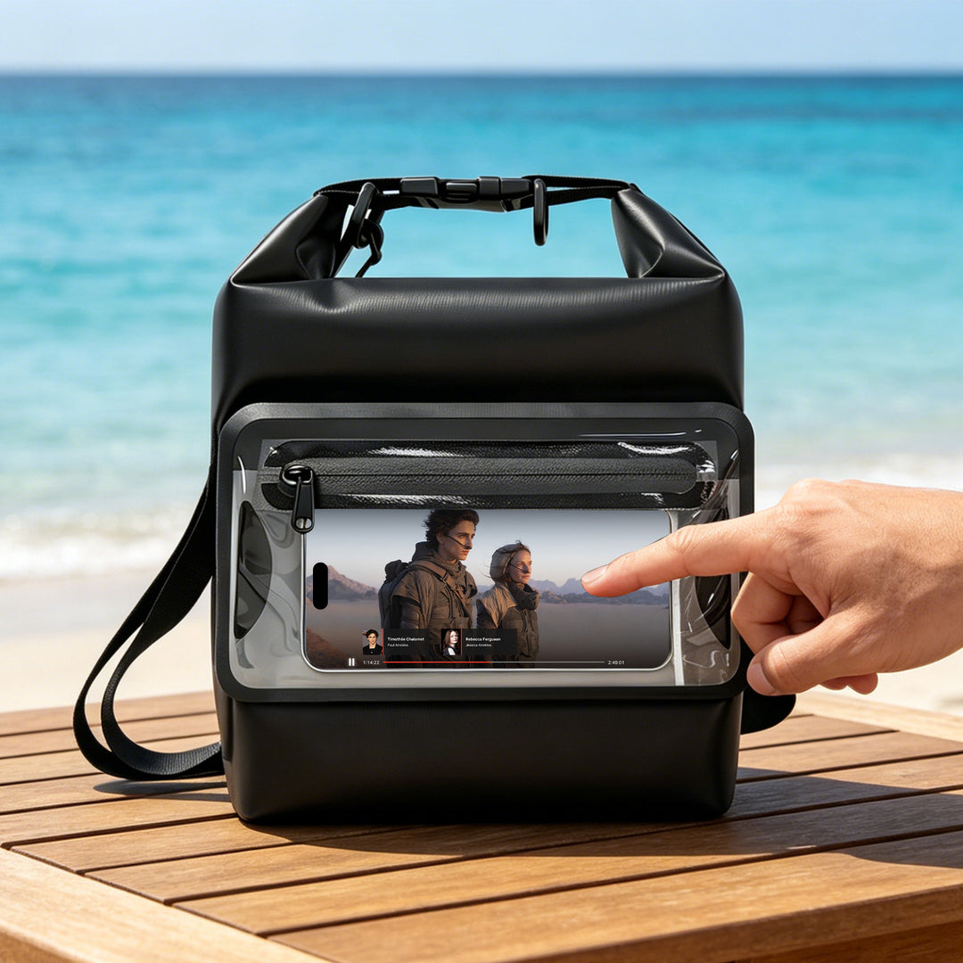 Compact Water-repellent Shoulder Bag Stornfield