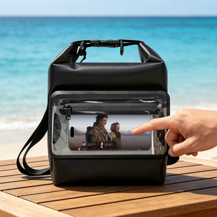 Compact Water-repellent Shoulder Bag Stornfield
