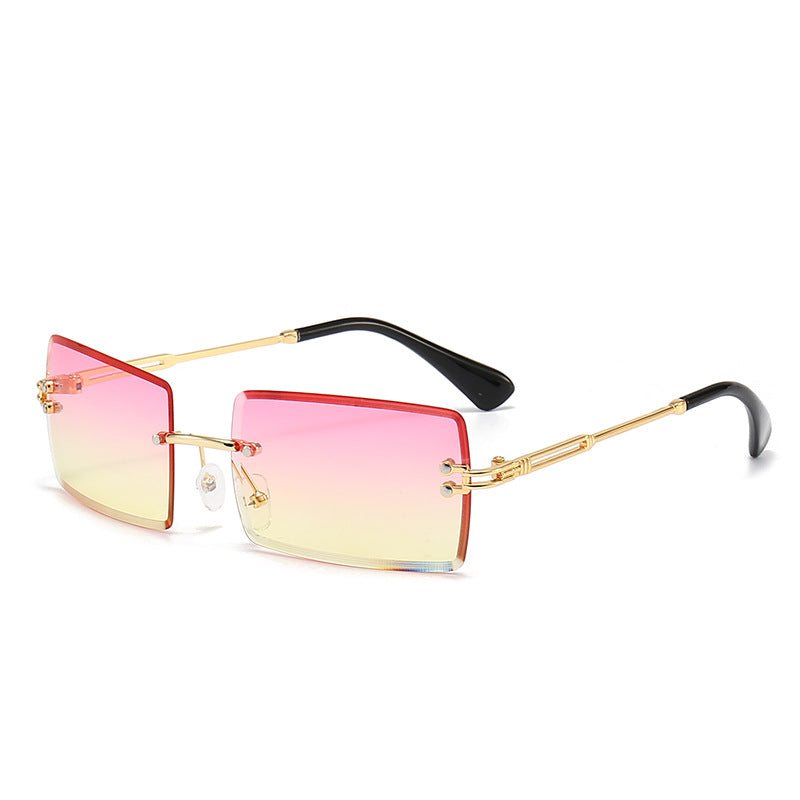 Women's fashionable rectangular sunglasses with gradient lenses Stornfield