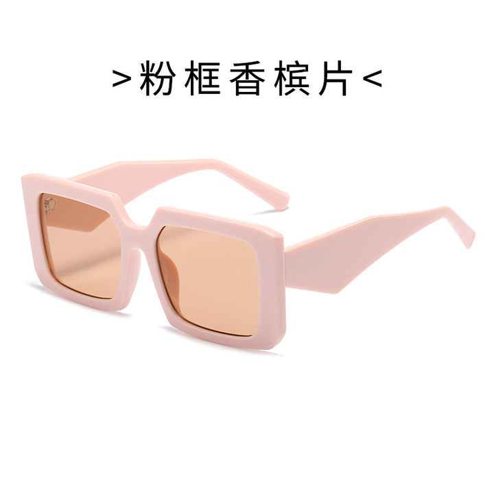 Women’s Geometric Sunglasses with Wide Frame Stornfield