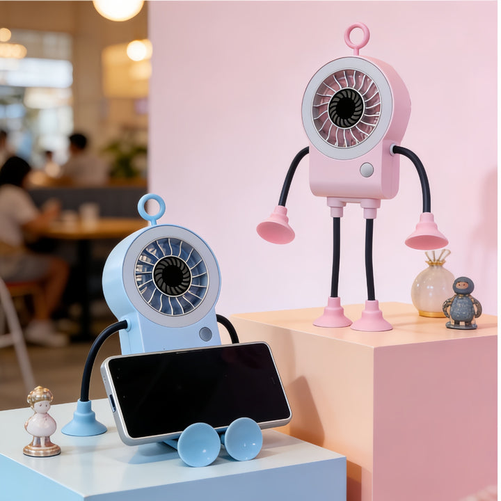 Unisex Creative Fan with integrated LED lighting Stornfield