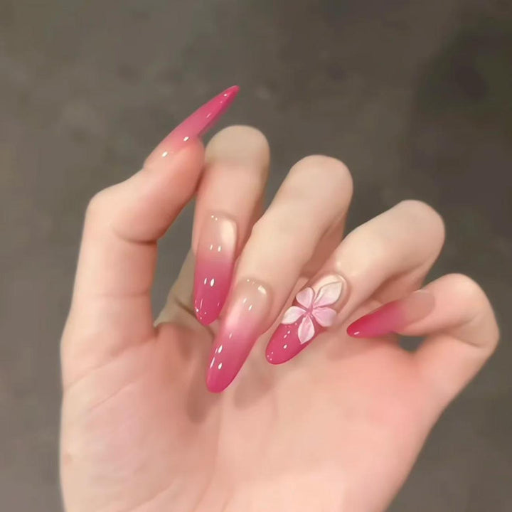 Creative Cat-Themed Press-On Nail Art Stornfield