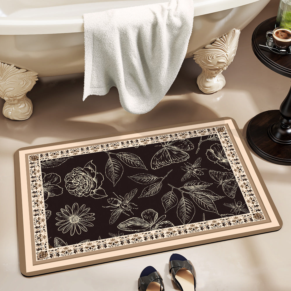 Decorative Motivational Bath Mat Stornfield