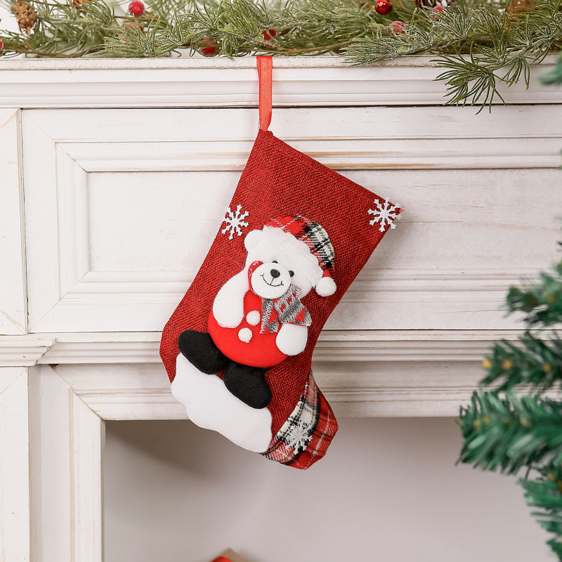 Christmas stocking with reindeer design Stornfield
